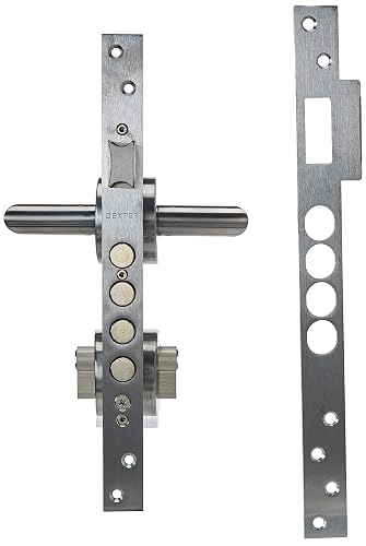 Dexter 6505 Cerradura Deluxe Residencial para Entrada Principal - Manija "L" (Cilindro 60mm)