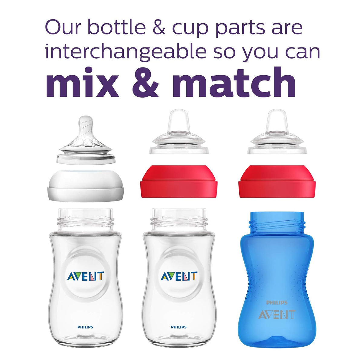 Philips Avent - My Easy Sippy - Taza, niña, 266