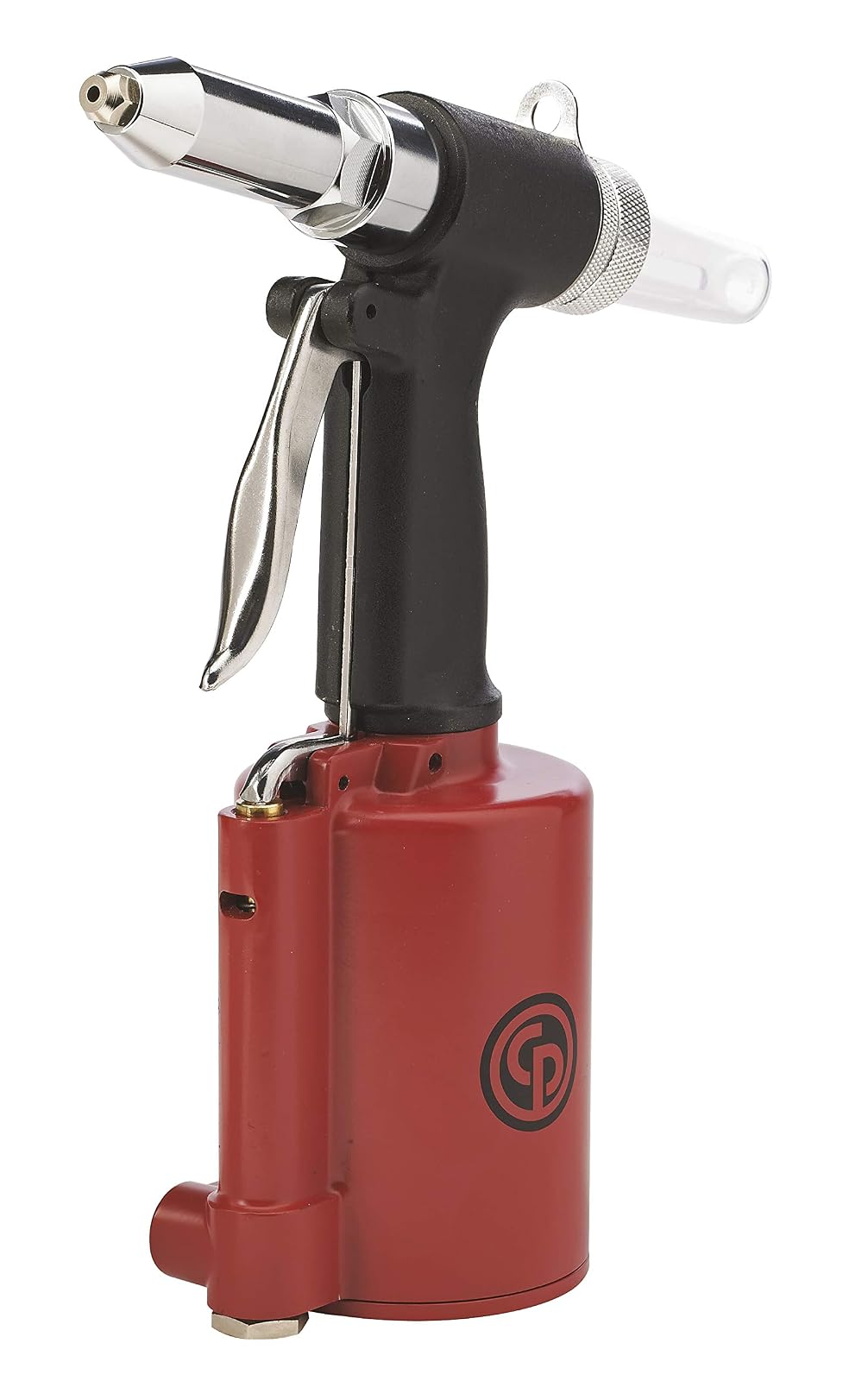 Chicago Pneumatic CP9882 - Remachadora de aire, herramientas mecánicas, construcción, mejoras del hogar, herramienta de pistola de aire, remaches ciegos, tamaño máximo del remache 3/16 pulgadas / 4.8 mm, fuerza de tracción 2200 libras / 1000 kg