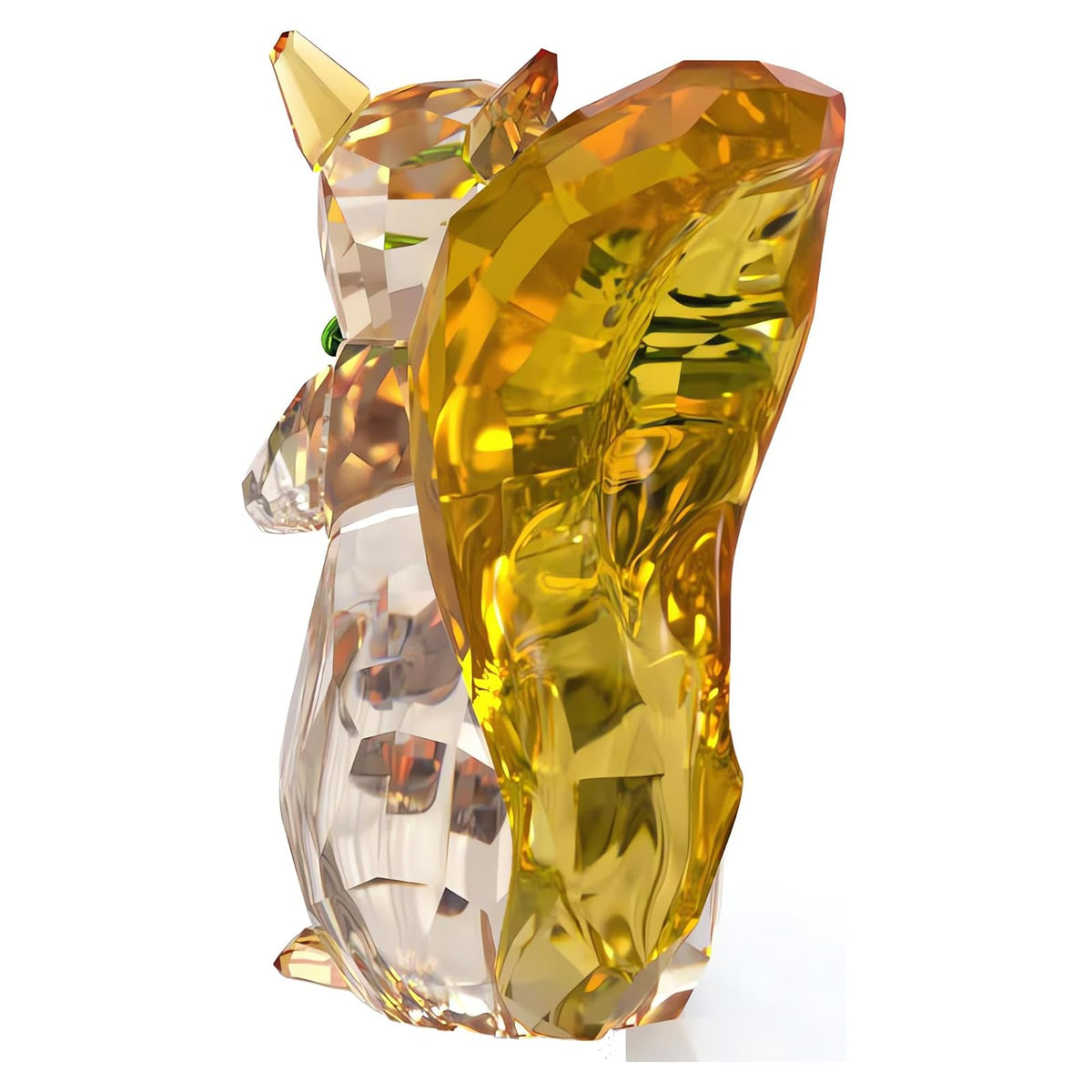Swarovski Idyllia - Figura de Cristal con diseño de Ardilla y Bellota, con Cristales