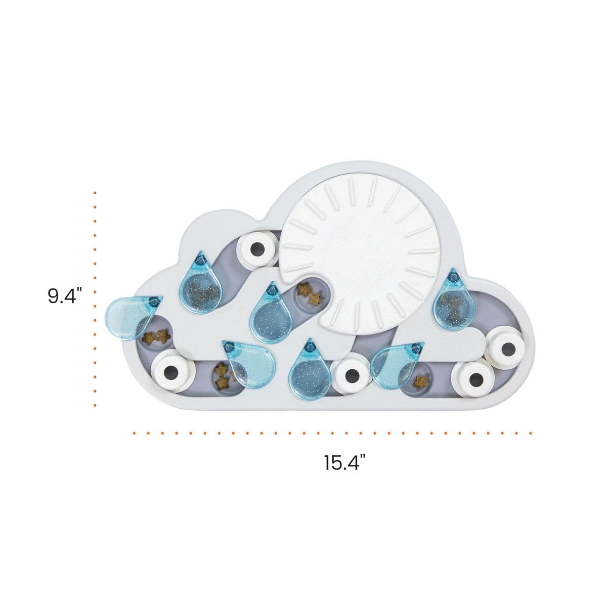 Nina Ottosson by Petstages Rainy Day Puzzle & Play - Rompecabezas Interactivo para Gatos