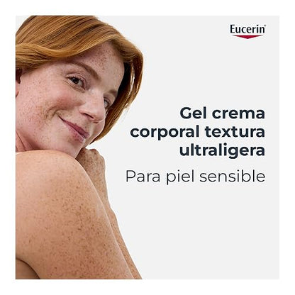 Eucerin Crema Corporal Ultra Ligera Ph5 (200 Ml) Enriquecida Con Dexpantenol, Rápida Absorción Sin Dejar Residuos Para Piel Seca Y Sensible