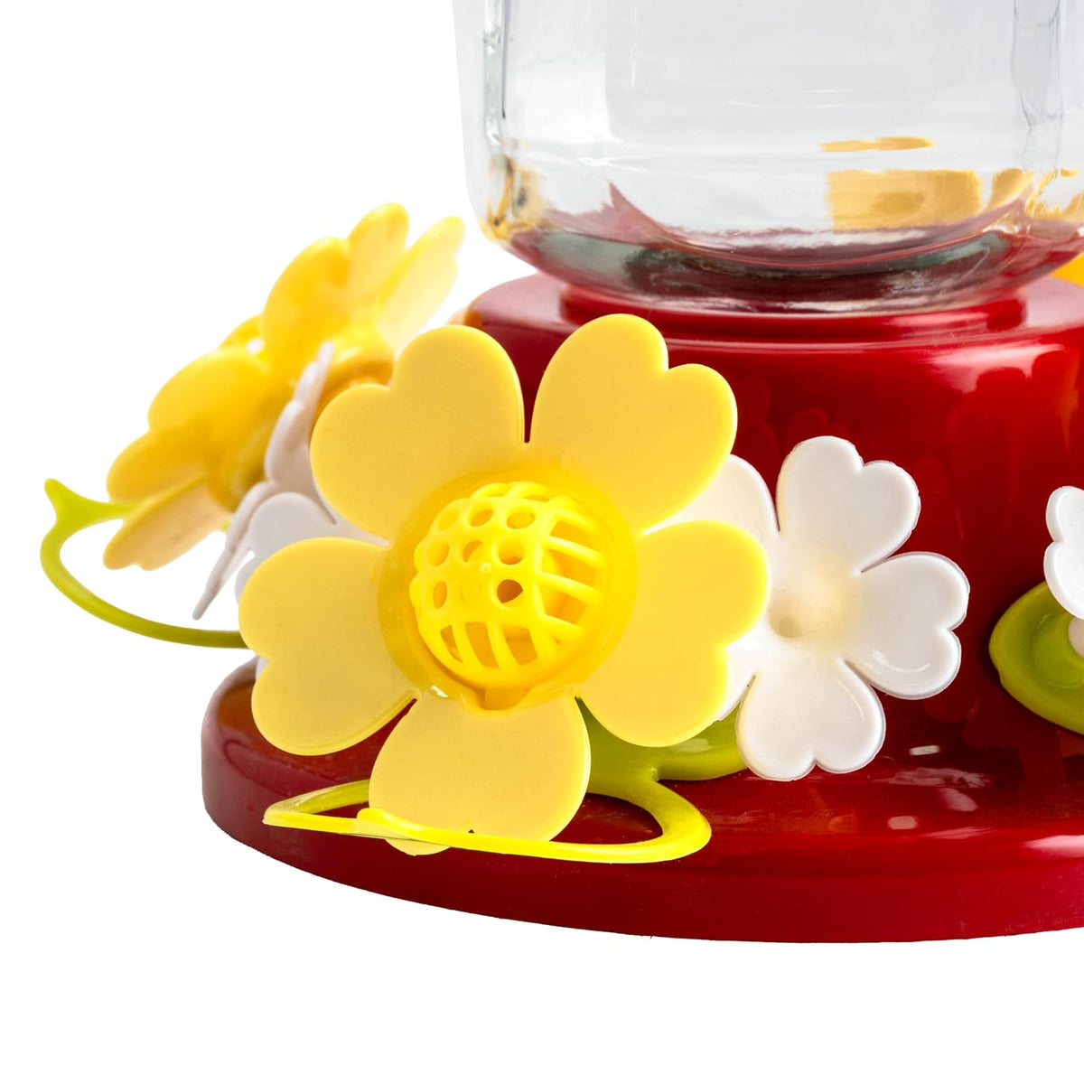 Redkite Bebedero de Vidrio Prisma para Colibrí 600 ml – Fácil de Colgar, Transparente y Resistente, Ideal para Jardín y Decoración del Hogar