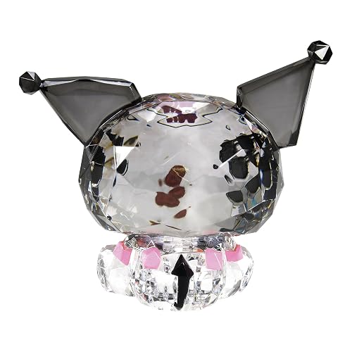 Enesco FACETS Sanrio Kuromi Figura en Miniatura sentada, 1.8 Pulgadas, Multicolor