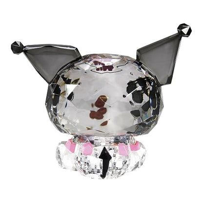Enesco FACETS Sanrio Kuromi Figura en Miniatura sentada, 1.8 Pulgadas, Multicolor