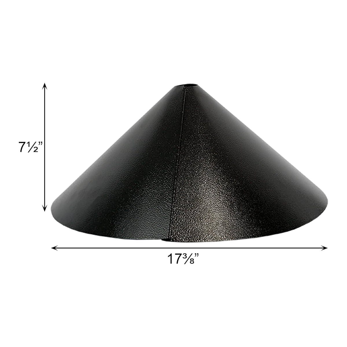 Woodlink NABAF18 Audubon Wrap Around Squirrel Baffle, 18 Pulgadas, Color Negro