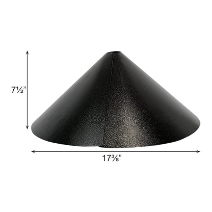 Woodlink NABAF18 Audubon Wrap Around Squirrel Baffle, 18 Pulgadas, Color Negro