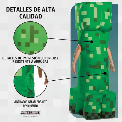Disguise - CREEPER INFLATABLE CHILD Costume