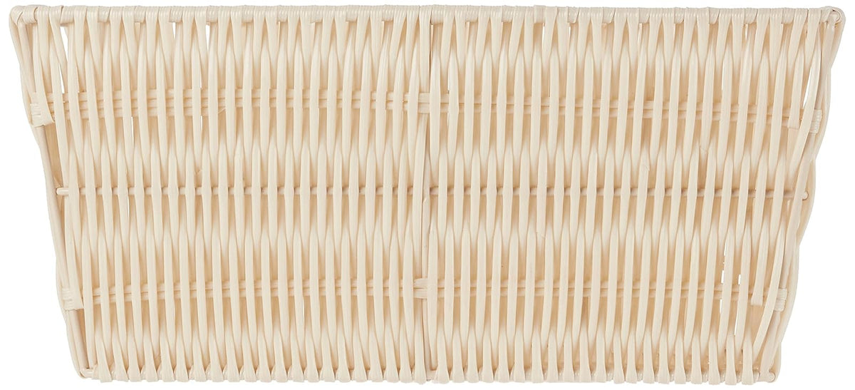 Whitmor Rattique Cestas de almacenaje, 3 Unidades, Latte, 1