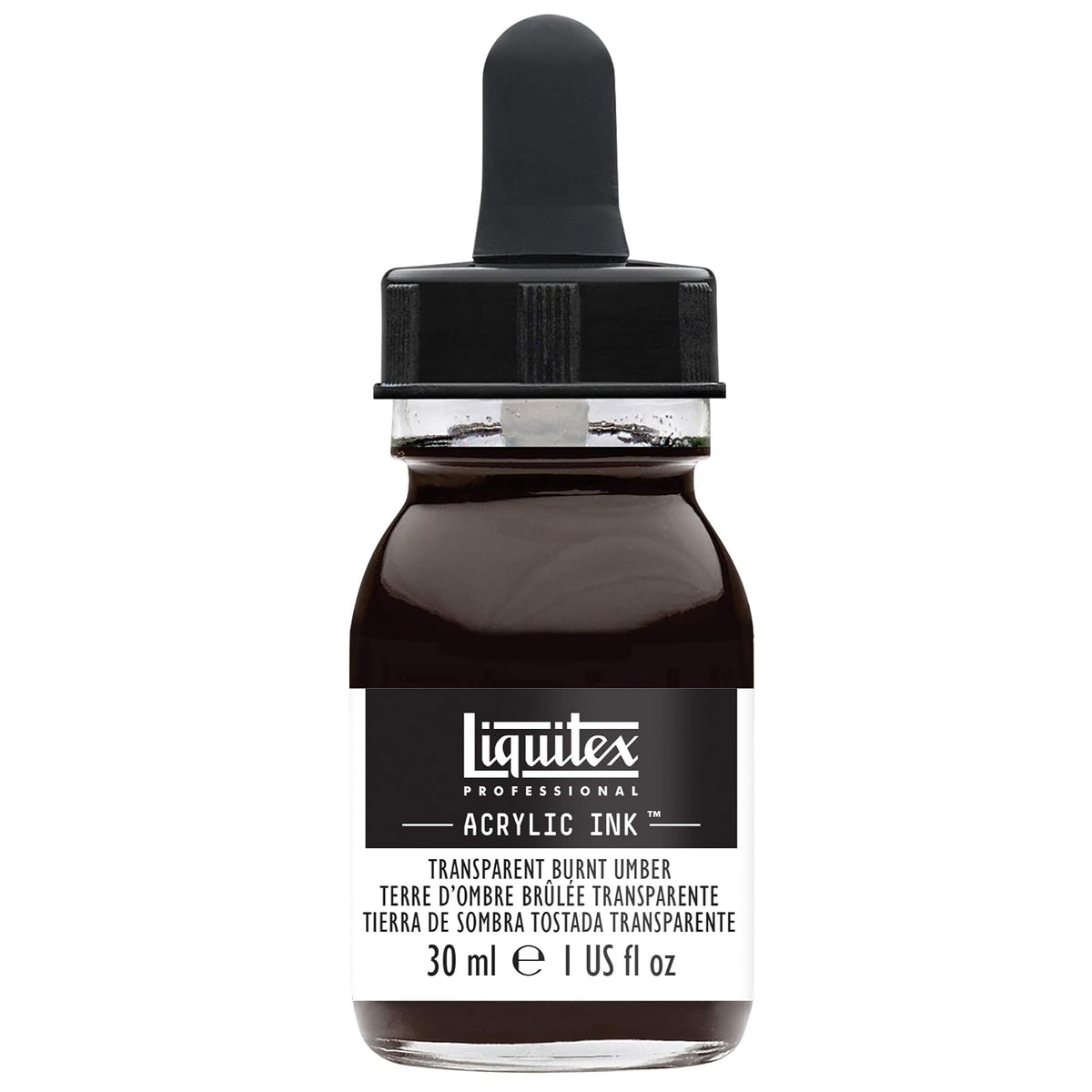 Liquitex Professional Tinta Acrílica 30 ml - Marrón (Transparent Burnt Umber)