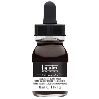 Liquitex Professional Tinta Acrílica 30 ml - Marrón (Transparent Burnt Umber)