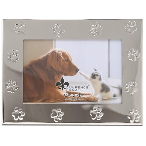 Lawrence Frames - 567064 Classic Bead Picture Frame, 6 x 4, plateado