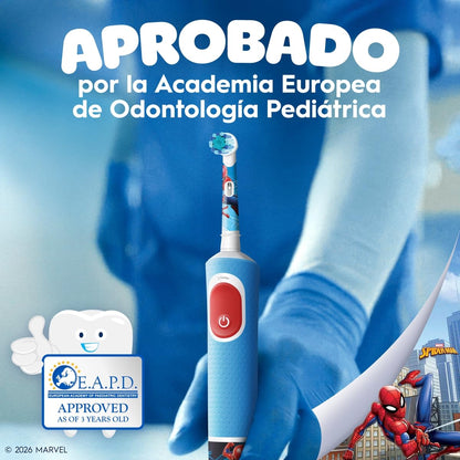 Oral-B Spiderman Cepillo de Dientes Eléctrico para Niños (+3)