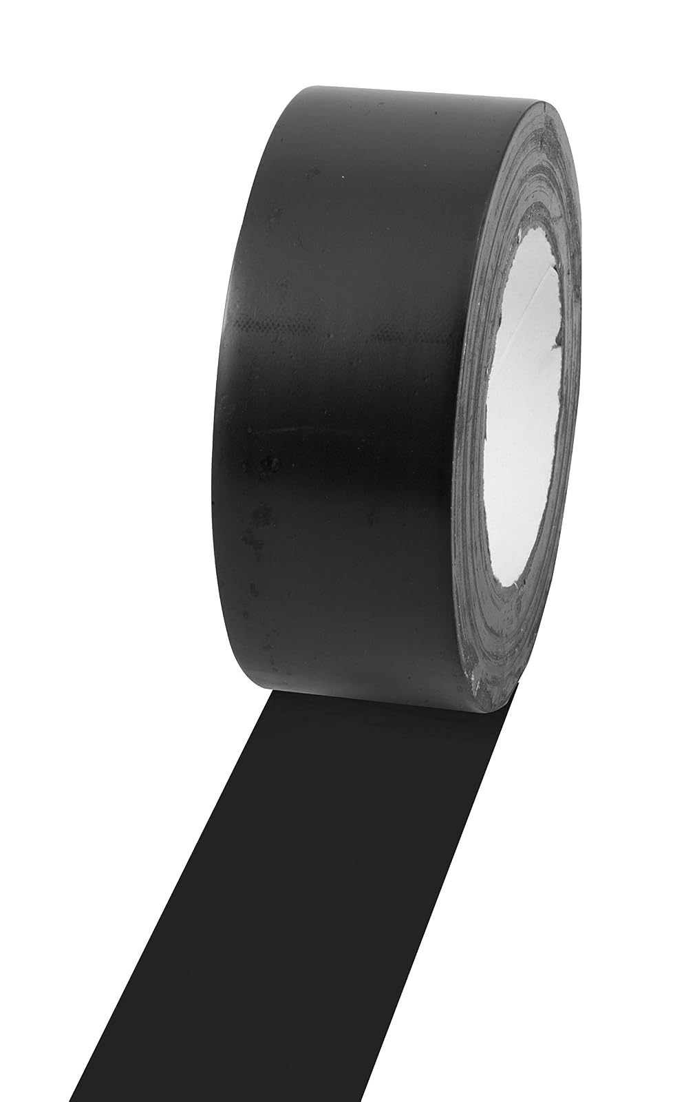Champion Sports Cinta de Marcaje para Piso 5 cm x 33 m - 2 pulgadas x 36 yardas - Negro -