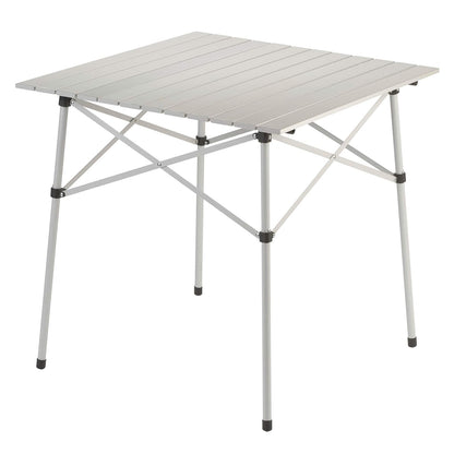 Coleman - Mesa Plegable para Exteriores | Mesa de Camping de Aluminio ultracompacta, Blanca