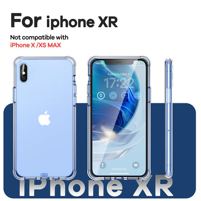 ORIbox Case Compatible con iPhone XR, Vidrio Translúcido Mate con Bordes Suaves, Ligero
