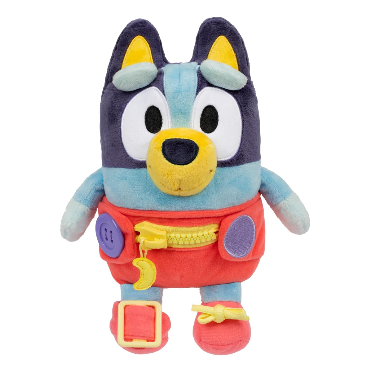 Bluey Dress & Play Baby Bingo Peluche para Aprender a Vestir 25 cm - Dress & Play Baby Bluey