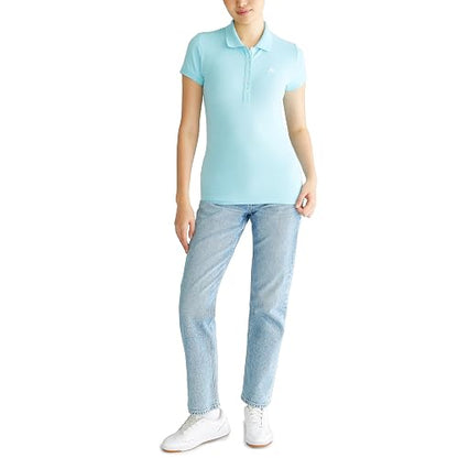 Aeropostale Aero Solid A87 Polo para Mujer