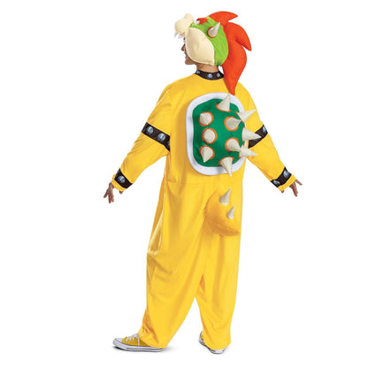Disguise Bowser - overol con capucha para adulto