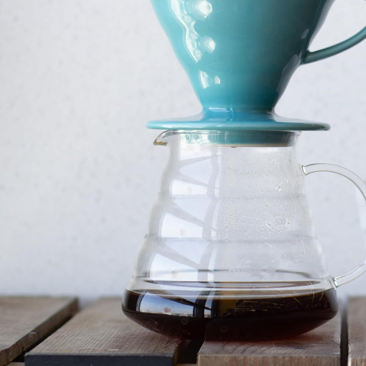 Hario V60 Glass Range Coffee Server, 600 ml, transparente