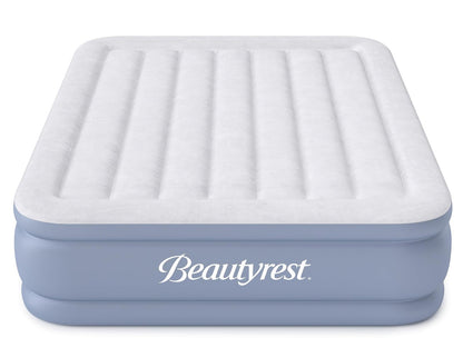 Beautyrest Colchón Inflable Hi-Loft con Bomba Eléctrica Incluida - Full