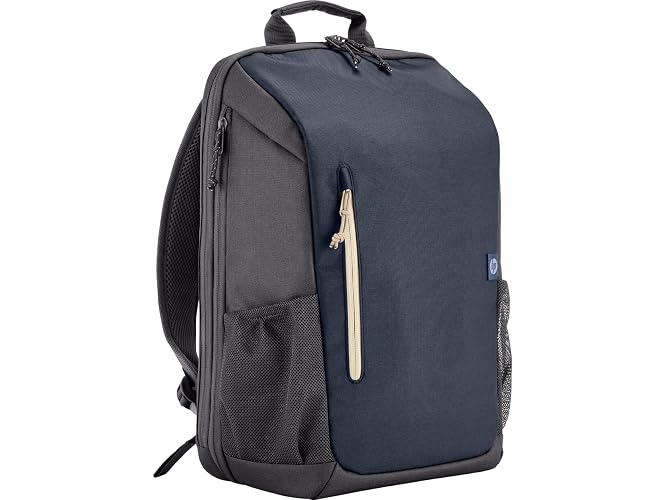 HP Mochila para Laptop 15.6", 18L, Impermeable, Ultraligera, Ergonómica, Expandible, Azul (6B8U7AA)