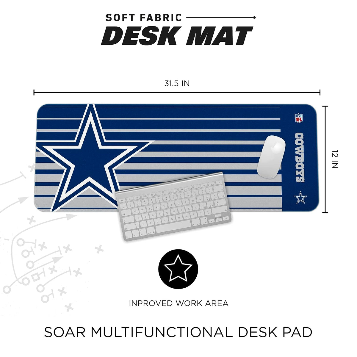 Soar NFL Almohadilla De Escritorio, Producto Oficial
