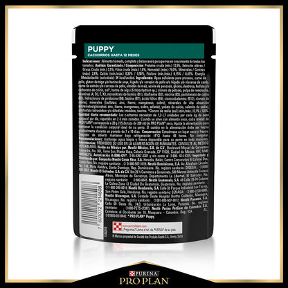 Purina Pro Plan Cachorro Todos los Tamaños Sabor Pollo 24pack de 85g