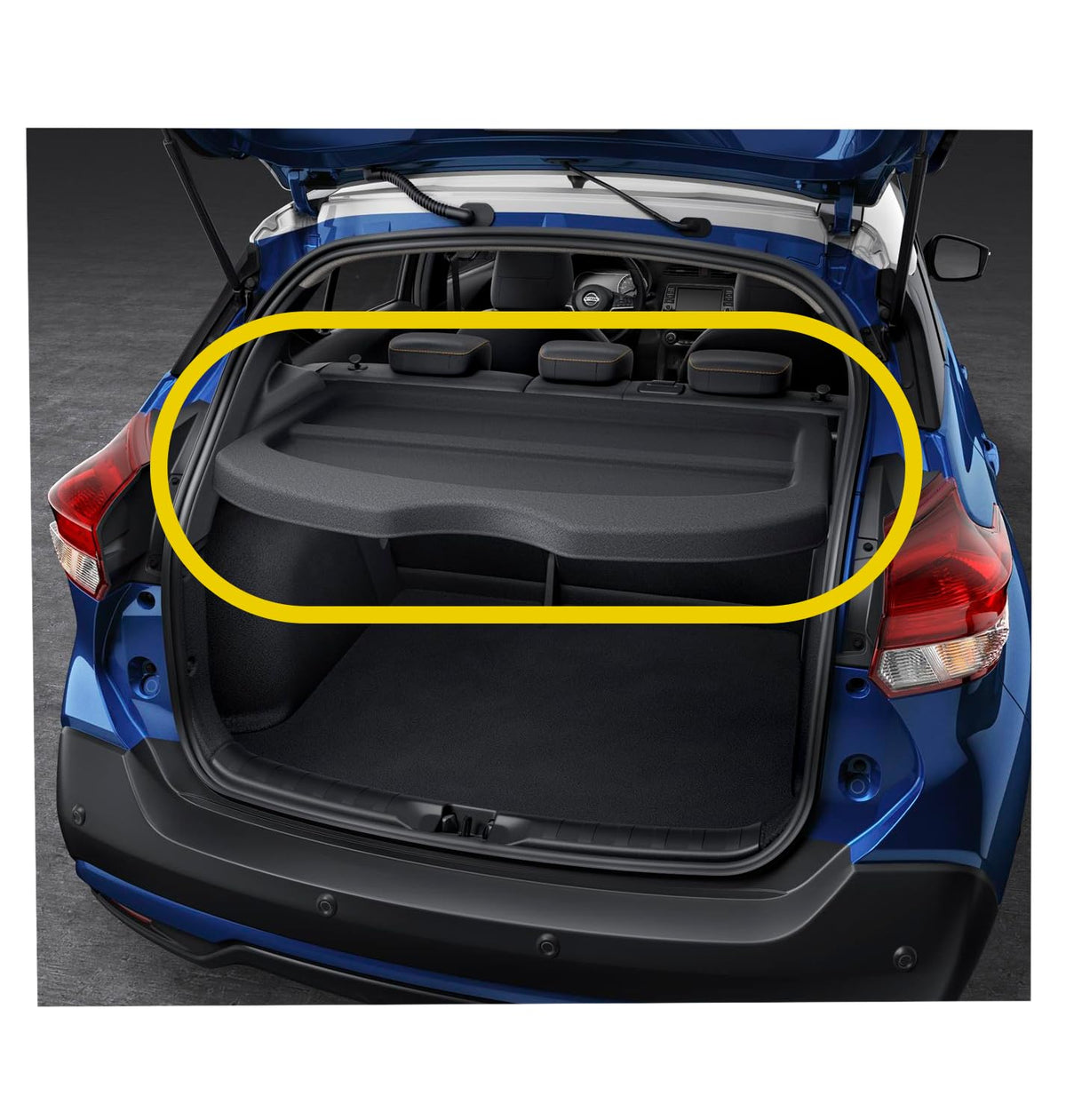 Nissan Embellecedor Tapa Cubre Objetos De Cajuela Kicks 2017-2025