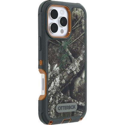 OtterBox - Funda para iPhone 16 Pro MAX Defender Series - Realtree APX | Funda para iPhone resistente, resistente y duradera, a presión en MagSafe, de revestimiento múltiple, absorción de impactos
