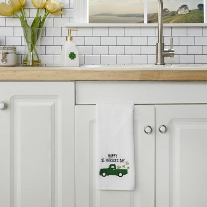 SKL HOME by Saturday Knight Ltd. St Patrick's Day - Toalla de Mano, 16 x 25, Color Blanco