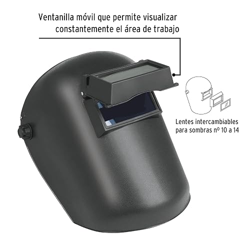Pretul CASO-300-P, Careta para soldar, Pretul, de polietileno