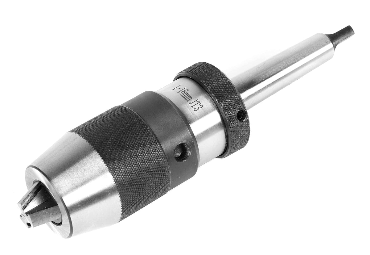 WEN - Portabrocas sin llave de 5/8 pulgadas con árbol dentado MT2 (DPA158L)