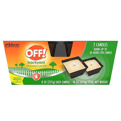 OFF! Vela de Citronela Cubo
