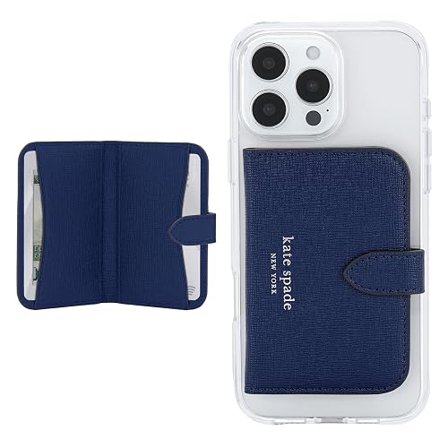 Kate Spade New York - portafolios magnética para teléfono, color azul marino
