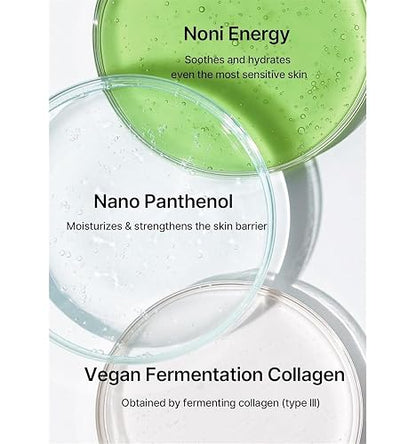 Celimax kit de inicio The Real Noni 3 piezas mini – Tónico Hidratante 20 ml, Ampolleta Calmante 10 ml y Crema Reparadora 10 ml – Cuidado facial vegano para todo tipo de piel – Skincare coreano