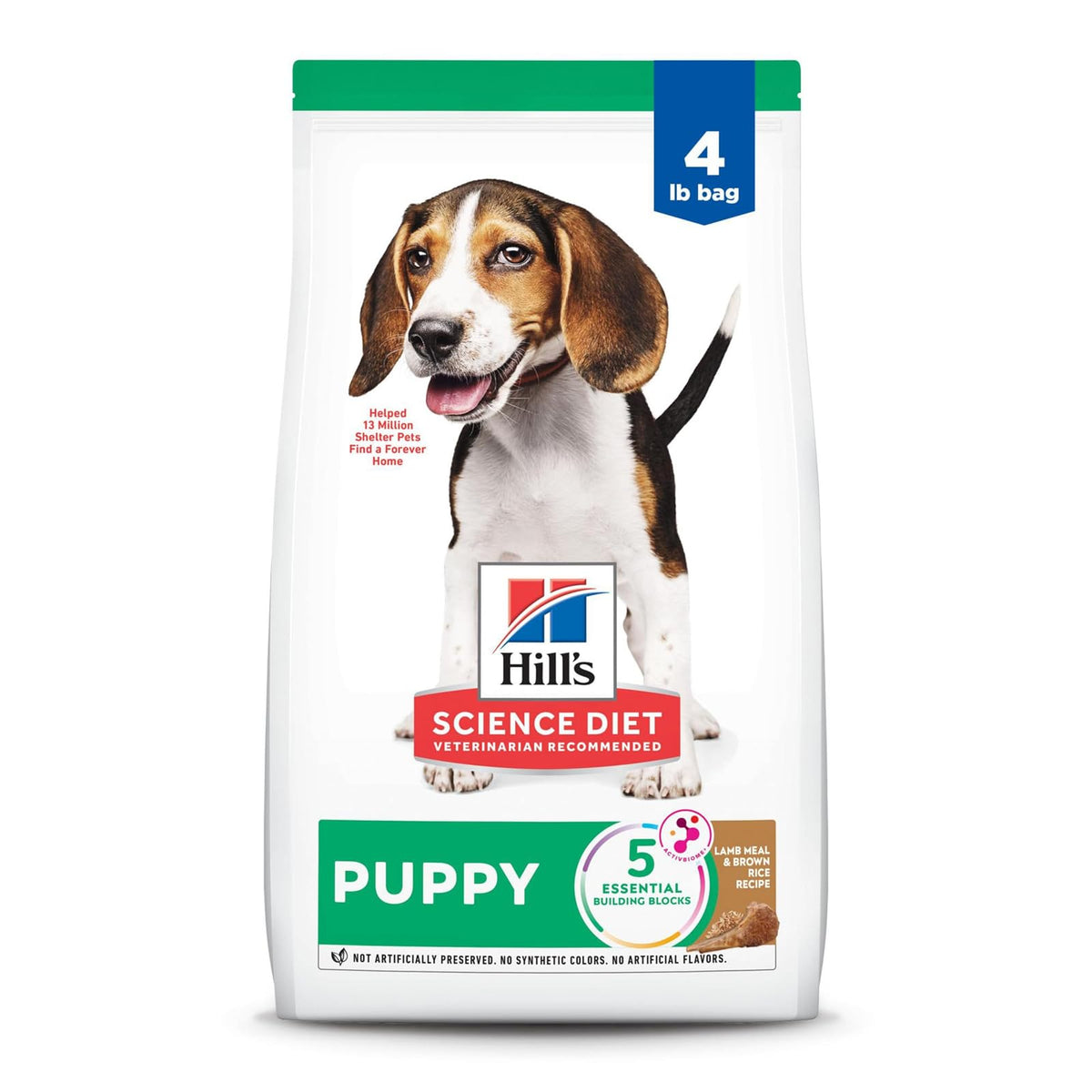 Hill's Science Diet Croquetas para Cachorro Sabor Cordero 1.8Kg | Croquetas Hill's para perro, cordero real, crecimiento sano, desarrollo cerebral con DHA, soporte inmunológico