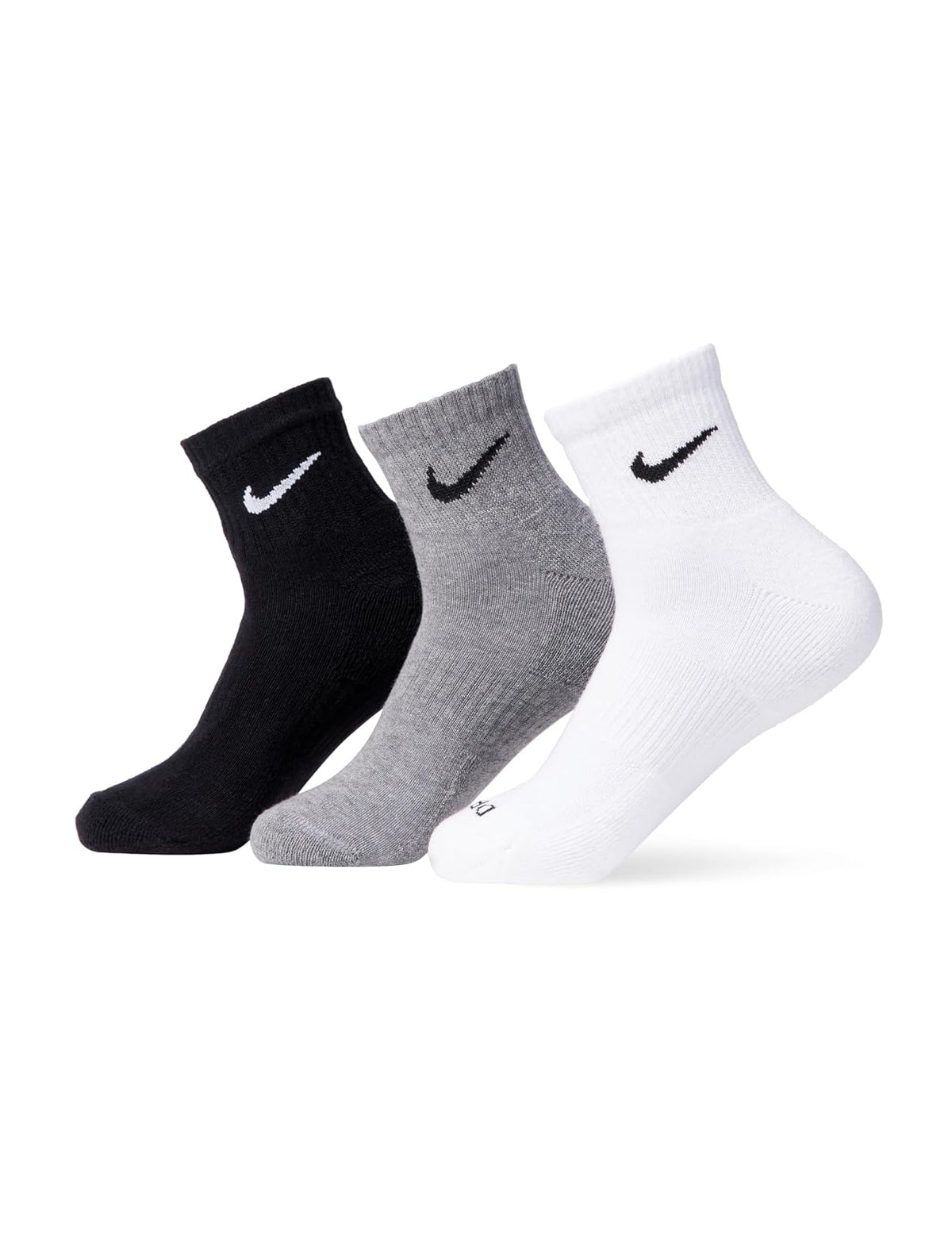 Nike U NK EVERYDAY CUSH ANKLE 3PR - 132N Socks Mens