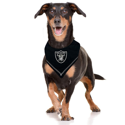 Pets First NFL Las Vegas Raiders Corbata Bandana, pequeña/Mediana Babero Bandana para Perro para Mascota y Gato The Ultimate Game-Day Bandana de Fiesta