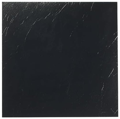 Nexus - Azulejos autoadhesivos de vinilo de 12 pulgadas, 20 azulejos, 12 x 12 pulgadas, patrón negro, despegar y pegar, suelos de bricolaje para cocina, comedor, dormitorios y baños de Achim Home
