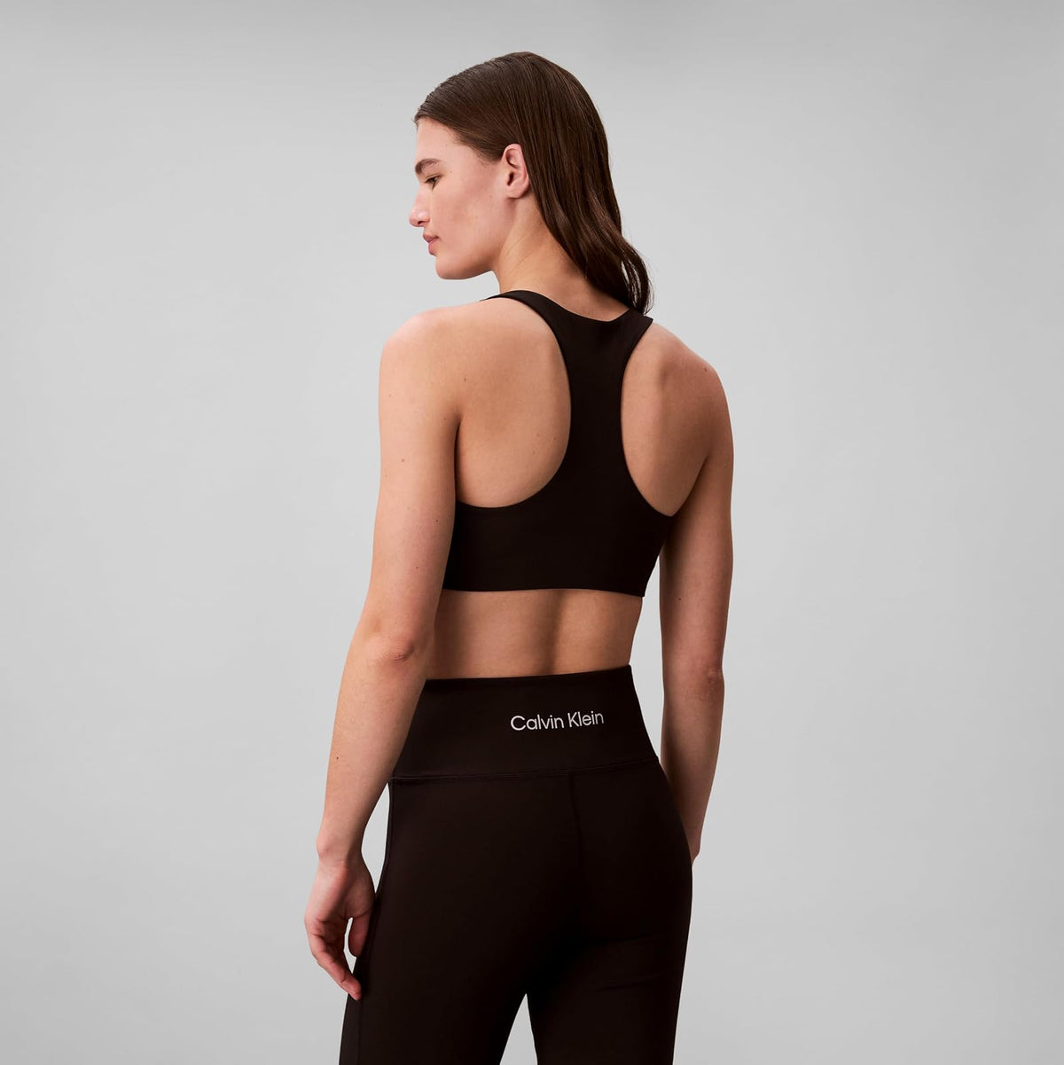 Calvin Klein Performance Logo Medium Impact Sports Bra Sujetador Deportivo Mujer