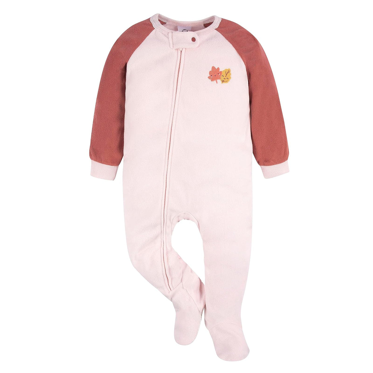 Gerber Pijama Festivo con pies de Forro Polar Resistente al Fuego para niños pequeños, Paquete de 2 Mamelucos para bebés y niños pequeños para Unisex bebé