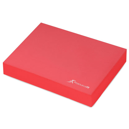 ProsourceFit Almohadilla de Equilibrio Antideslizante - Rojo-L - (15.5" x 12.75")