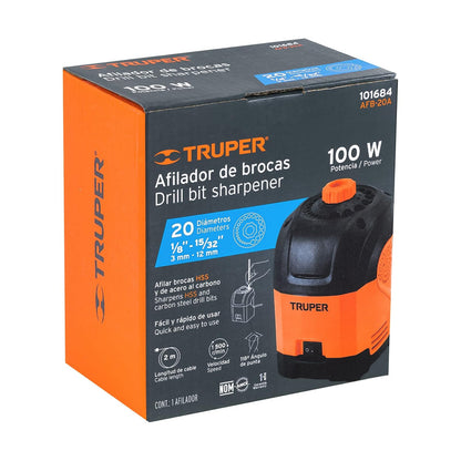 Truper AFB-118 Afilador eléctrico para brocas de 118°