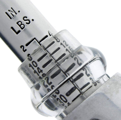 Ideal Electrical 35-936 Kit de destornilladores de torsión [7 piezas] – 0 a 36 libras. Destornillador de torsión ajustable con puntas Phillips, planas y cuadradas. Juego de brocas de destornillador