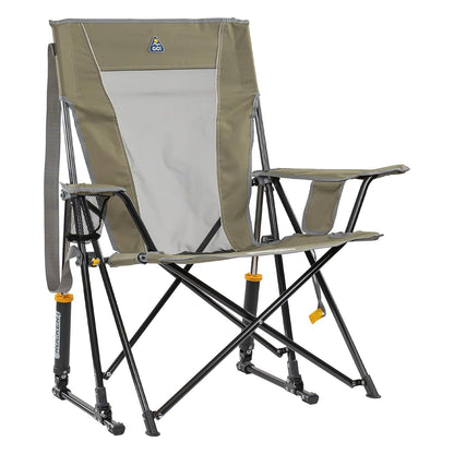GCI Outdoor Comfort Pro Rocker Mecedora para Exteriores con Soporte para Bebidas - loden verde - Comfort Pro Rocker