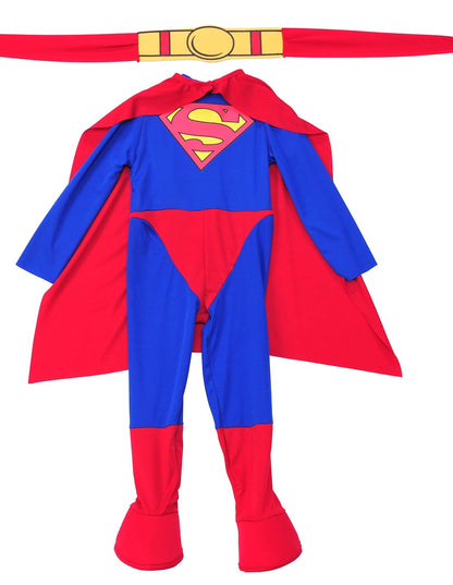 Superman Disfraz Infantil de, Multicolor, Bebé (2 años)