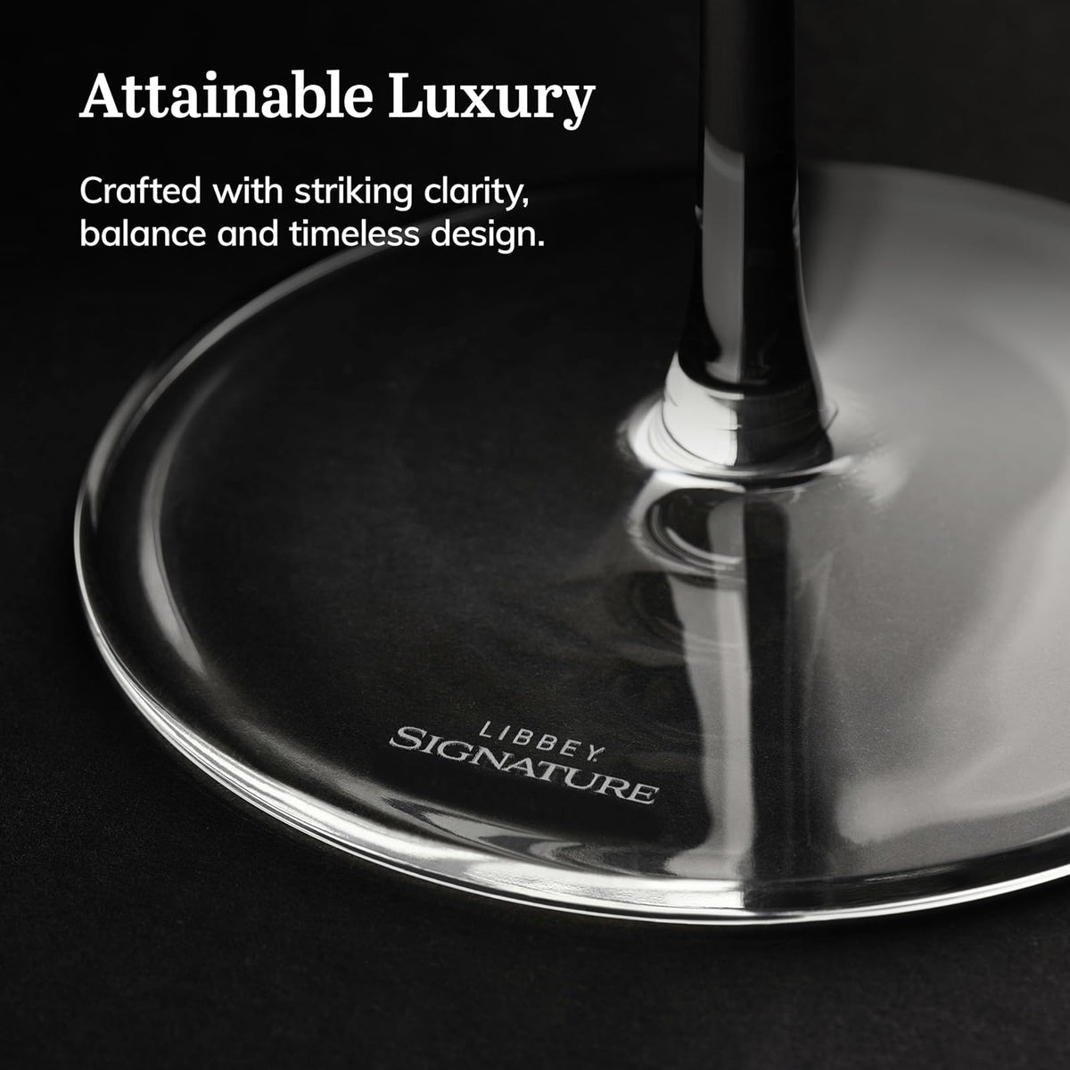 Libbey Signature Kentfield Coupe - Juego de 4 vasos de cóctel