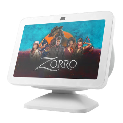 Soporte Ajustable para Echo Show 8 (3.ª Generación) con Puerto USB-C - Blanco
