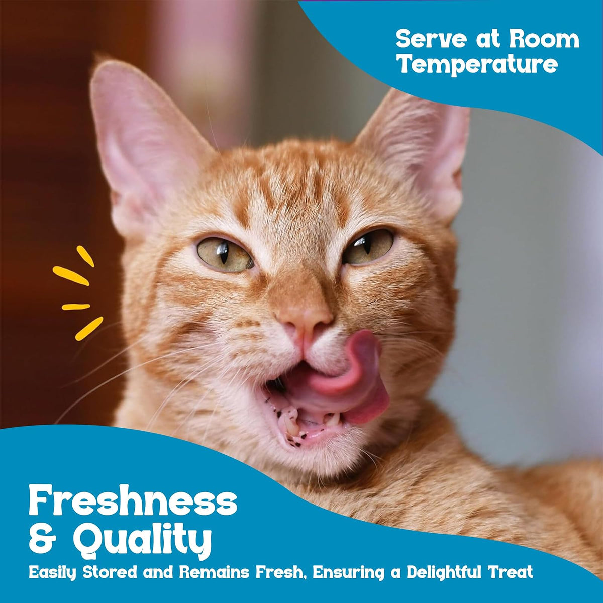 Premio Puré Lickable para Gato Snack Cremoso y Saludable